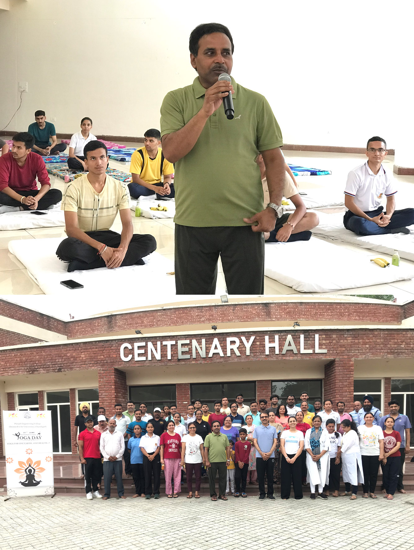 PEC Fraternity marked 11th International Yoga Day 2025